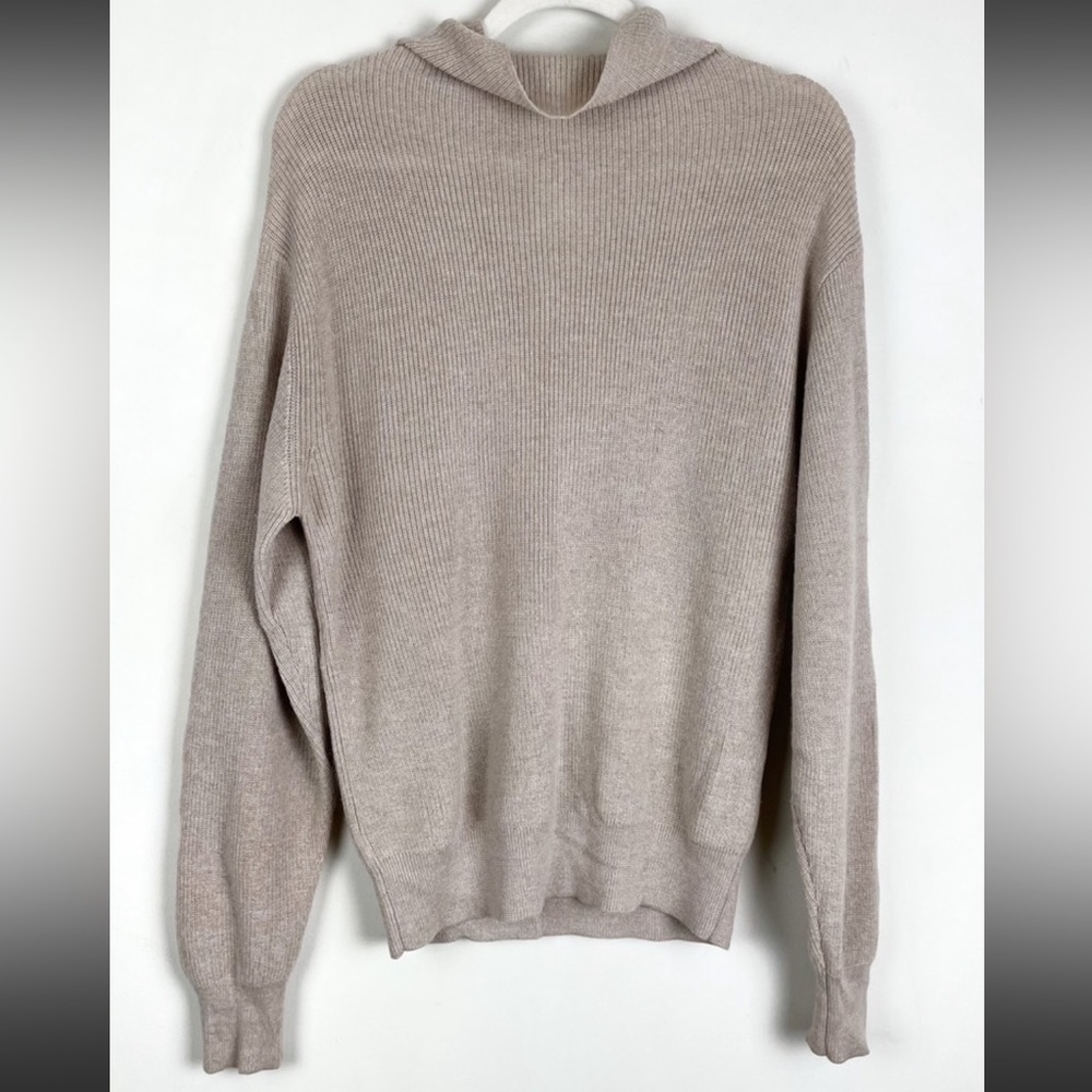 Aritzia Wilfred Montpellier sweater taupe tan small S